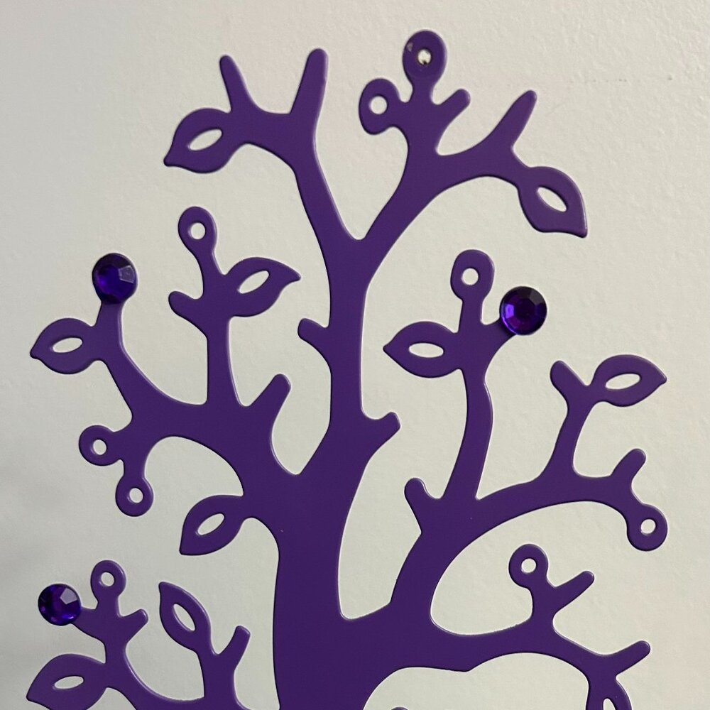 Jewelry Organizer - Purple Perfection for Your Precious Pieces